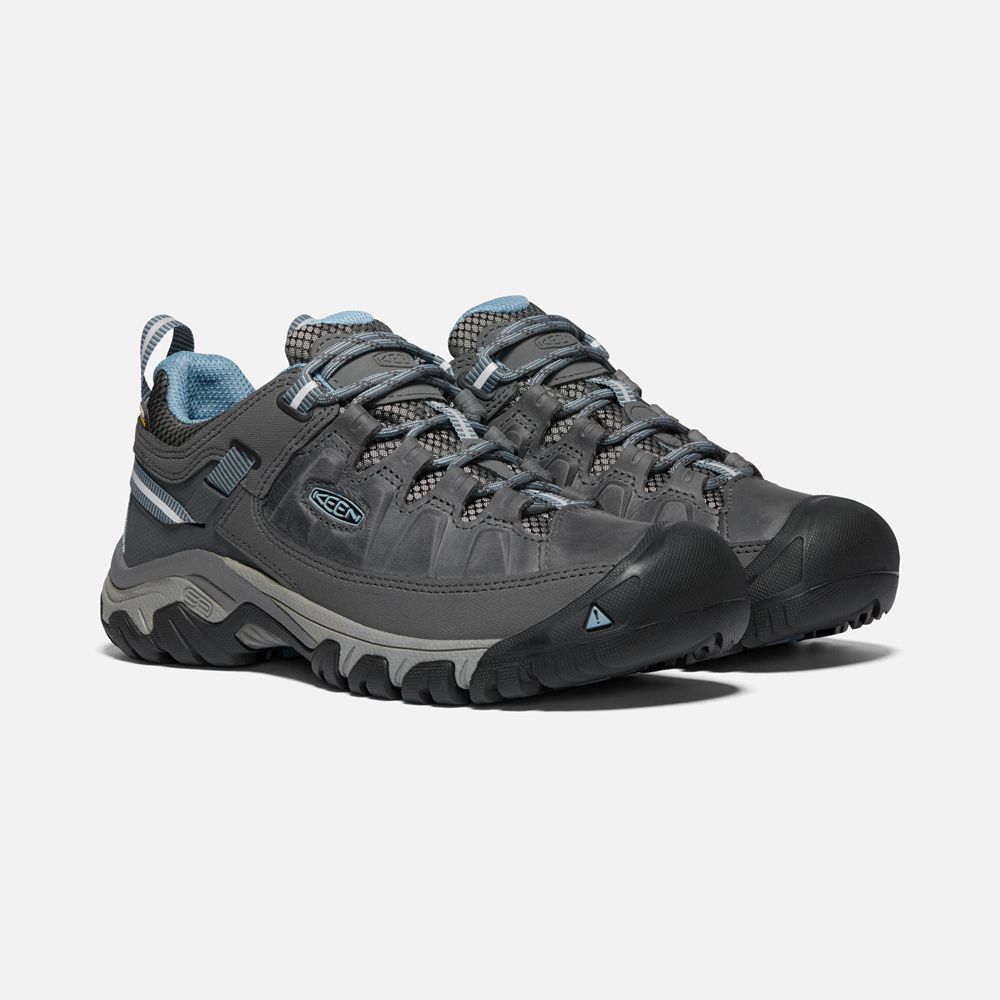 Keen Vandringsskor Dam Svarta Bruna - Targhee Iii Waterproof - 528493OSQ